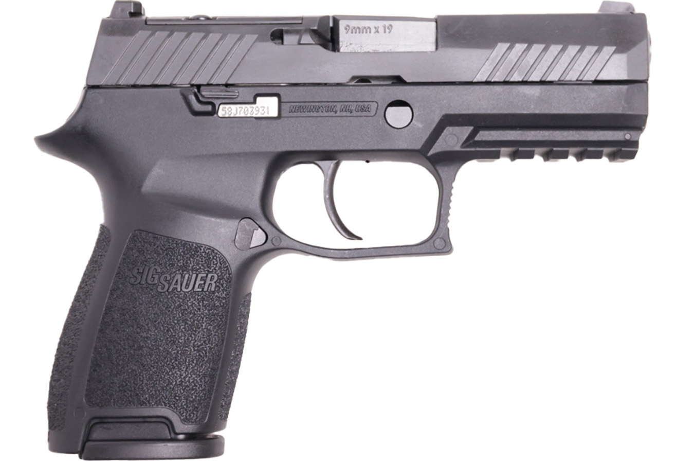 SIG SAUER P320 9mm Compact Optic Ready Pistol with Five 15 Round Mags and TacPro Bag
